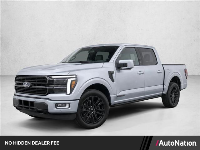 Iconic Silver Metallic 2025 Ford F-150 Pickup Truck Four-Wheel Drive Automatic