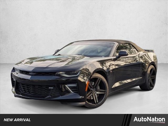 Black 2017 Chevrolet Camaro 1SS Convertible RWD Convertible Rear-Wheel Drive 8-Speed Automatic