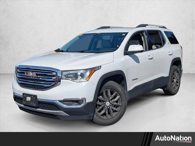 Summit White 2019 GMC Acadia SLT-1 FWD SUV / Crossover Front-Wheel Drive 6-Speed Automatic