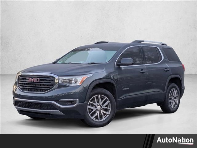 Gray (Dark Sky Metallic) 2019 GMC Acadia SLE-2 AWD SUV / Crossover Four-Wheel Drive 6-Speed Automatic