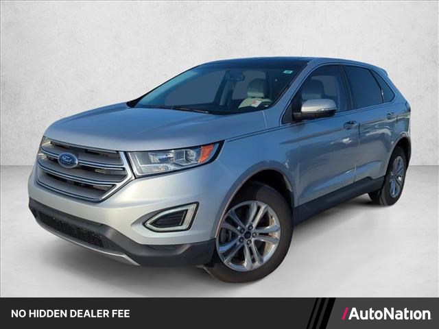 Ingot Silver Metallic 2017 Ford Edge SUV / Crossover Front-Wheel Drive 6-Speed Automatic