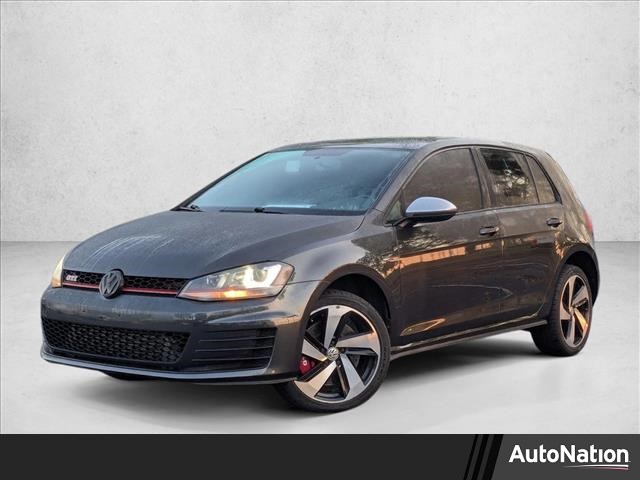 Deep Black Pearl 2017 Volkswagen Golf GTI 2.0T Sport 4-Door FWD Hatchback Front-Wheel Drive 6-Speed Automatic