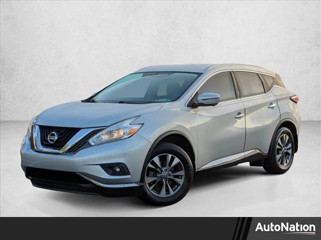Brilliant Silver Metallic 2017 Nissan Murano SL SUV / Crossover Front-Wheel Drive Automatic