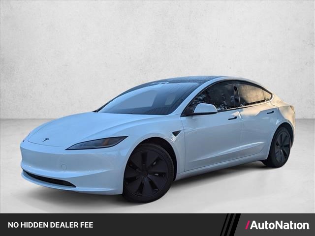 Pearl White Multi- 2026 Tesla Model 3 Sedan All-Wheel Drive Automatic