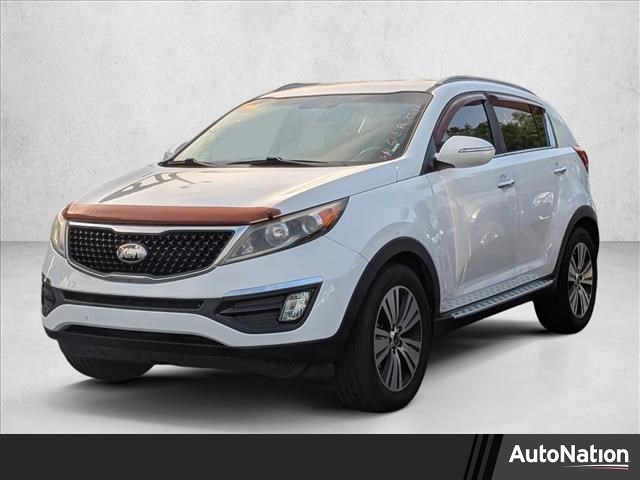 Clear White 2014 Kia Sportage EX SUV / Crossover Front-Wheel Drive Automatic