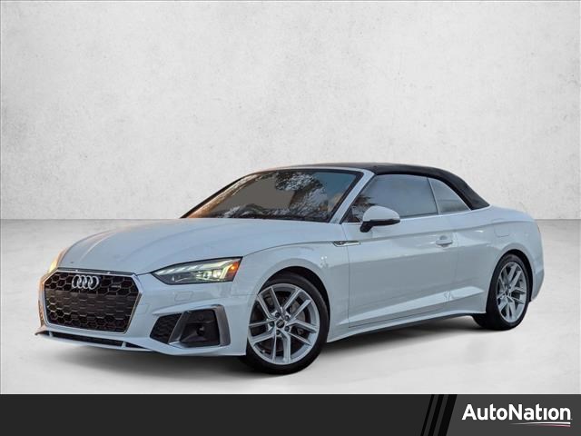 Glacier White Meta 2023 Audi A5 quattro Prestige S line 45 TFSI Convertible AWD Convertible All-Wheel Drive Automatic