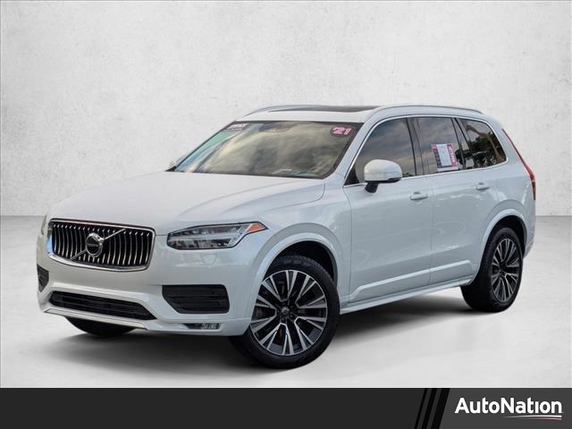 Crystal White Metallic 2021 Volvo XC90 T5 Momentum AWD SUV / Crossover All-Wheel Drive Automatic