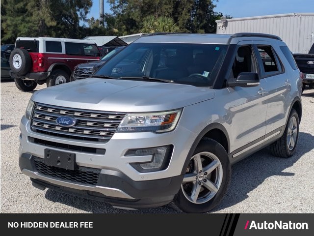 Ingot Silver Metallic 2017 Ford Explorer SUV / Crossover All-Wheel Drive 6-Speed Automatic