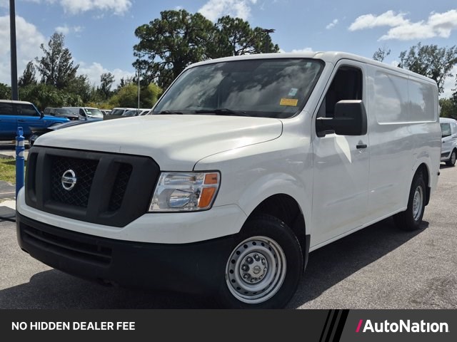 Glacier White 2017 Nissan NV Cargo Van Rear-Wheel Drive Automatic
