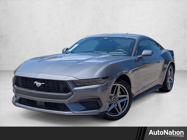 Carbonized Gray Metallic 2026 Ford Mustang EcoBoost Fastback RWD Coupe Rear-Wheel Drive Automatic