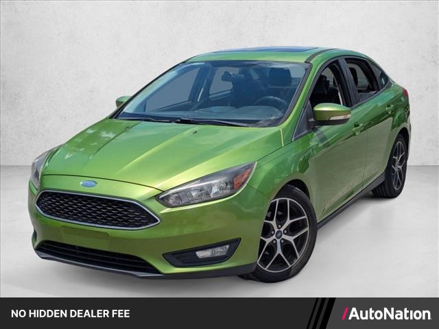Outrageous Green Metallic Tinted Clearcoat 2018 Ford Focus Sedan Front-Wheel Drive 6-Speed Automatic
