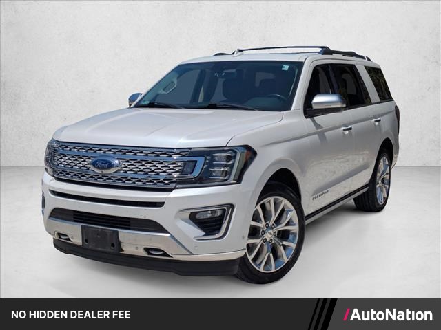 White Platinum Metallic Tri-Coat 2018 Ford Expedition Platinum 4WD SUV / Crossover Four-Wheel Drive 6-Speed Automatic