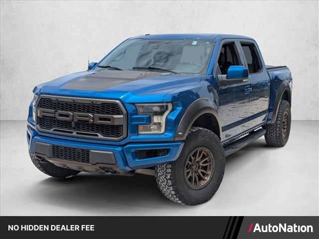 Lightning Blue 2018 Ford F-150 Pickup Truck Four-Wheel Drive Automatic