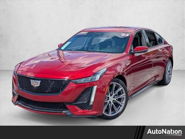 Radiant Red Tintcoat 2023 Cadillac CT5 V-Series RWD Sedan Rear-Wheel Drive Automatic