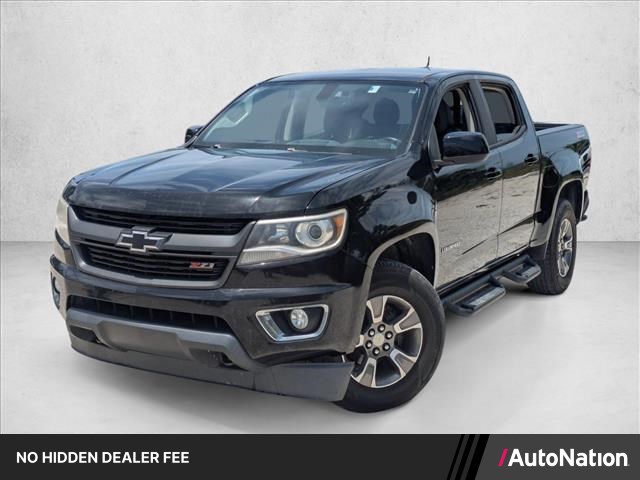 Black 2017 Chevrolet Colorado Pickup Truck Four-Wheel Drive 8-Speed Automatic
