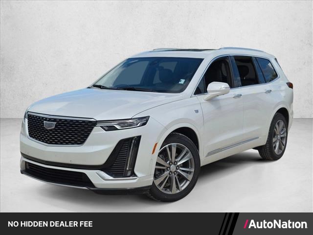 Crystal White Tricoat 2021 Cadillac XT6 SUV / Crossover Front-Wheel Drive 9-Speed Automatic
