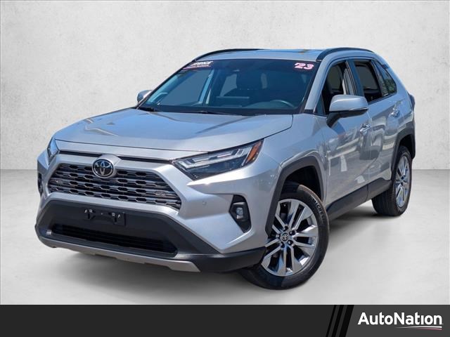 Silver Sky Metallic 2023 Toyota RAV4 Limited FWD SUV / Crossover Front-Wheel Drive Automatic