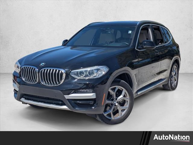 Jet Black 2020 BMW X3 xDrive30i AWD SUV / Crossover All-Wheel Drive Automatic