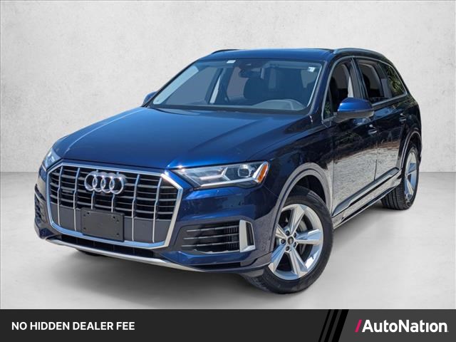 Galaxy Blue Metall 2022 Audi Q7 quattro Premium 55 TFSI SUV / Crossover All-Wheel Drive Automatic