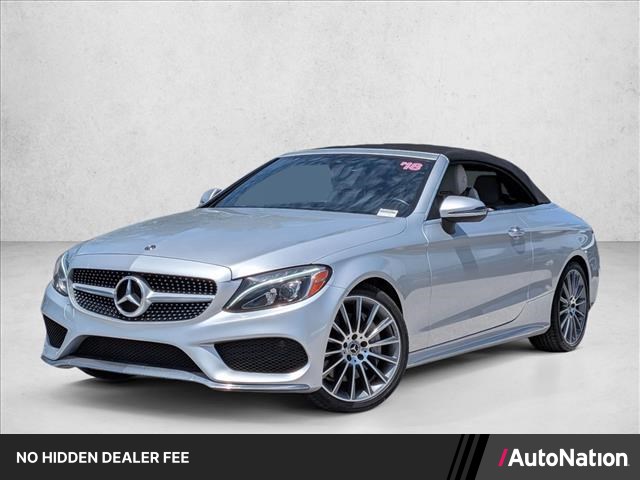 Iridium Silver Metallic 2018 Mercedes-Benz C-Class C 300 Cabriolet RWD Convertible Rear-Wheel Drive Automatic