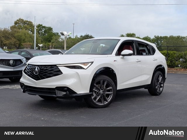 Gray (Platinum White Pea) 2025 Acura ADX FWD with A-SPEC Package SUV / Crossover Front-Wheel Drive Automatic