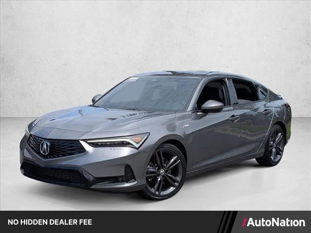 2024 Acura Integra FWD with A-SPEC Package Liquid Carbon Metallic Sedán Tracción delantera Automática