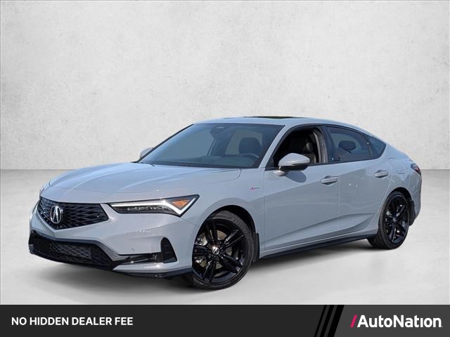 Urban Gray Pearl 2026 Acura Integra FWD with Technology and A-SPEC Package Sedan Front-Wheel Drive Continuously Variable Transmission