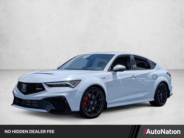 Gray (Platinum White Pea) 2026 Acura Integra Type S FWD Sedan Front-Wheel Drive 6-Speed Manual