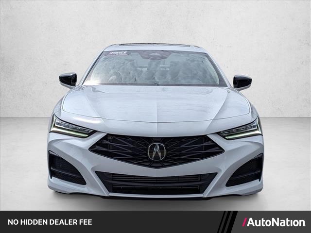 Platinum White Pearl 2025 Acura TLX FWD with Technology Package Sedan Front-Wheel Drive Automatic