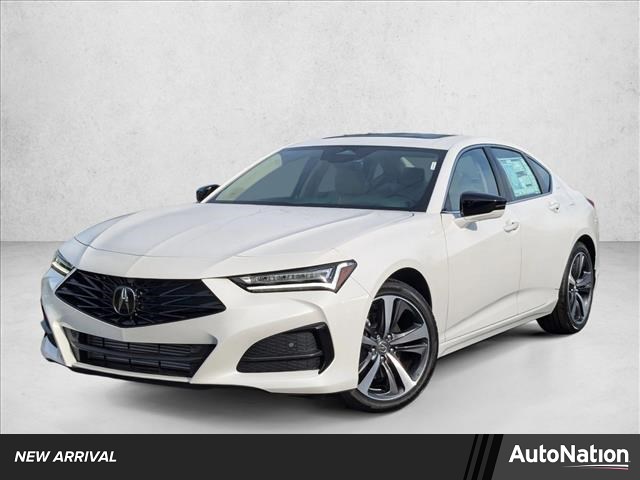 Platinum White Pearl 2025 Acura TLX FWD with Technology Package Sedan Front-Wheel Drive Automatic