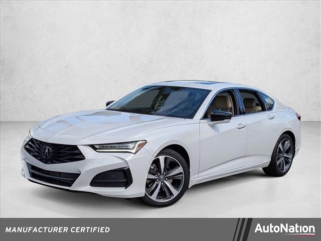 Platinum White Pearl 2025 Acura TLX FWD with Technology Package Sedan Front-Wheel Drive Automatic