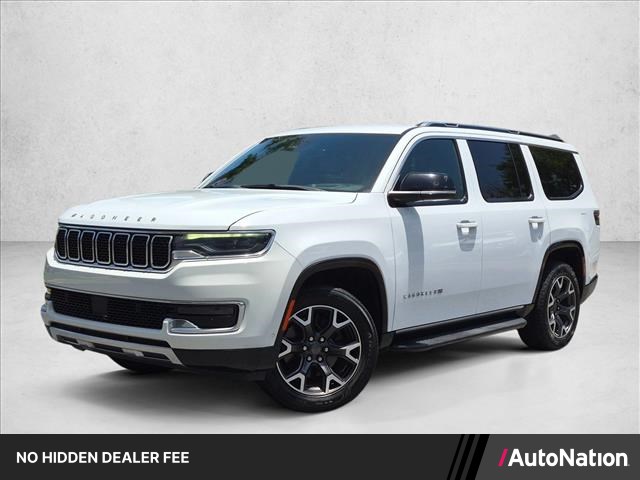 Bright White Clearcoat 2023 Jeep Wagoneer SUV / Crossover 4X2 8-Speed Automatic