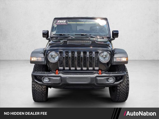 Black Clearcoat 2022 Jeep Gladiator Mojave Crew Cab 4WD Pickup Truck Four-Wheel Drive 8-Speed Automatic