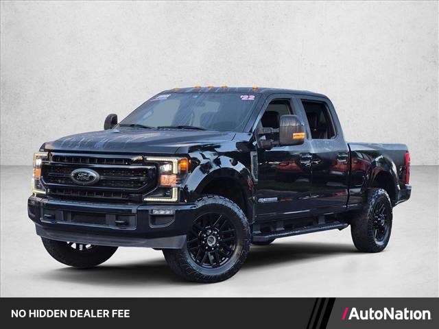 Agate Black Metallic 2022 Ford F-250 Super Duty Pickup Truck Four-Wheel Drive Automatic