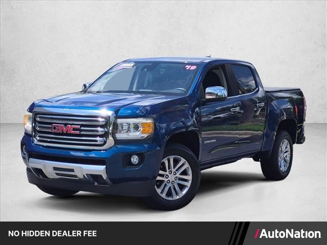 Blue Emerald Metallic 2019 GMC Canyon Pickup Truck 4X2 8-Speed Automatic