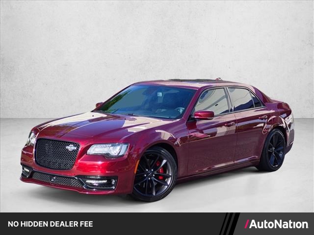Velvet Red Pearlcoat 2023 Chrysler 300 Sedan Rear-Wheel Drive 8-Speed Automatic