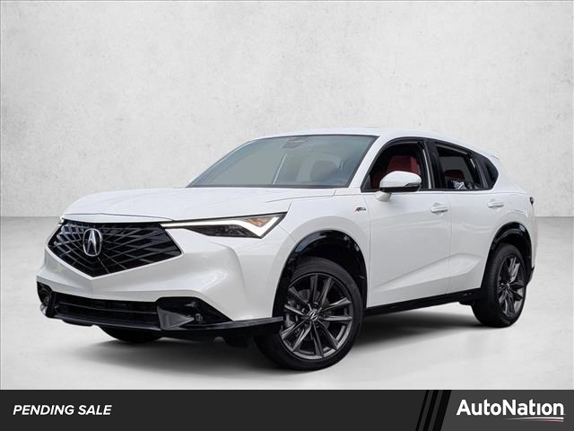 Gray (Platinum White Pea) 2025 Acura ADX FWD with A-SPEC Package SUV / Crossover Front-Wheel Drive Automatic