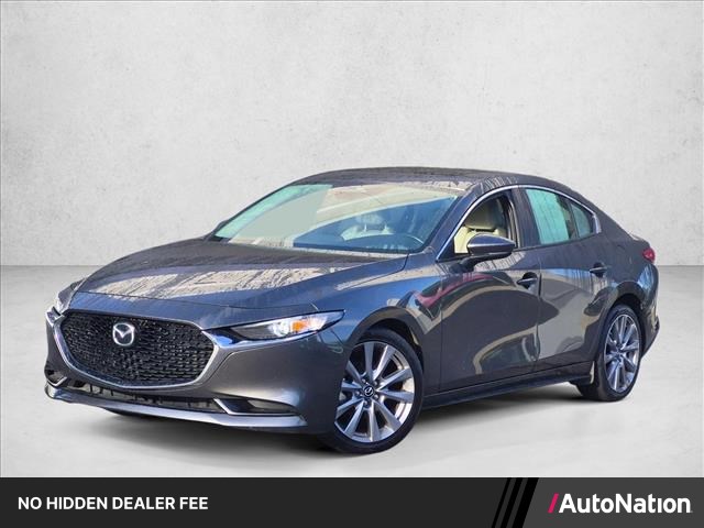 Machine Gray Metallic 2024 Mazda MAZDA3 Sedan Front-Wheel Drive Automatic