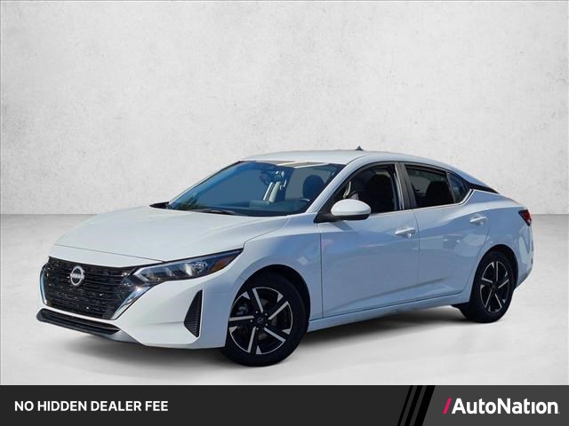 White (Fresh Powder) 2024 Nissan Sentra Sedan Front-Wheel Drive Automatic