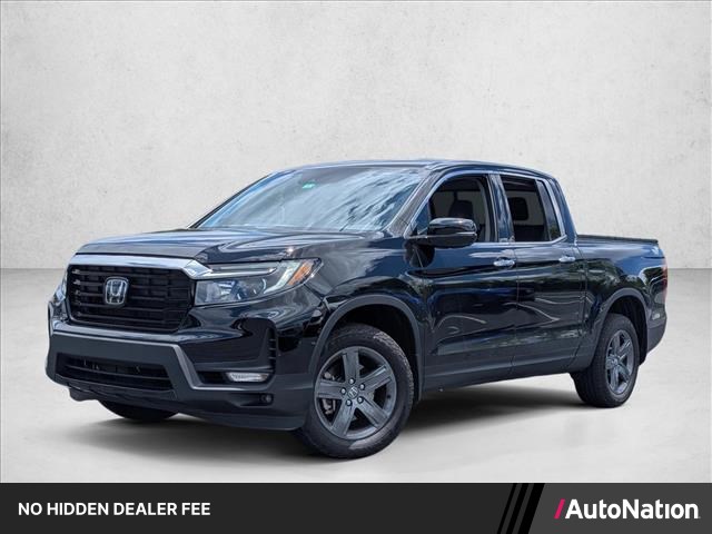 Crystal Black Pearl 2023 Honda Ridgeline RTL-E AWD Pickup Truck All-Wheel Drive Automatic