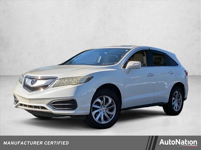White Diamond Pearl 2016 Acura RDX FWD with Technology Package SUV / Crossover Front-Wheel Drive Automatic
