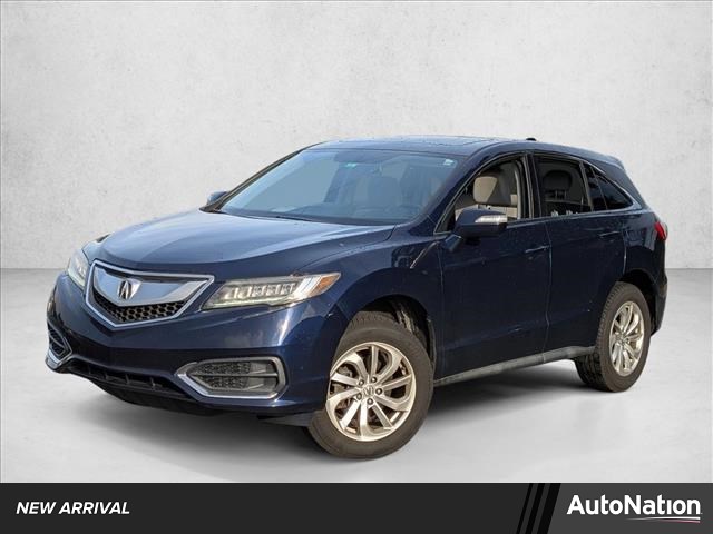 Fathom Blue Pearl 2018 Acura RDX FWD with Technology Package SUV / Crossover Front-Wheel Drive Automatic