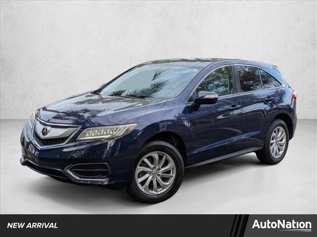 Fathom Blue Pearl 2018 Acura RDX FWD with Technology Package SUV / Crossover Front-Wheel Drive Automatic