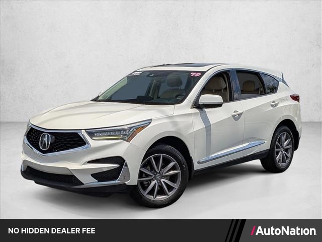 White 2019 Acura RDX SUV / Crossover Front-Wheel Drive Automatic
