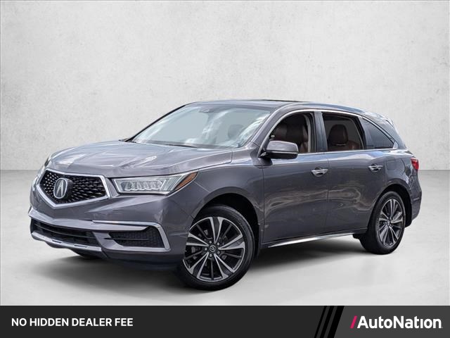 Gray (Modern Steel Metallic) 2020 Acura MDX SUV / Crossover Front-Wheel Drive Automatic