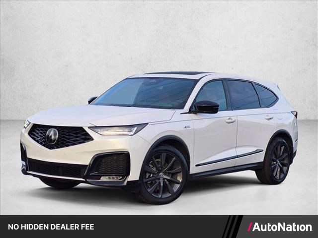 Gray (Platinum White Pea) 2026 Acura MDX SUV / Crossover All-Wheel Drive Automatic