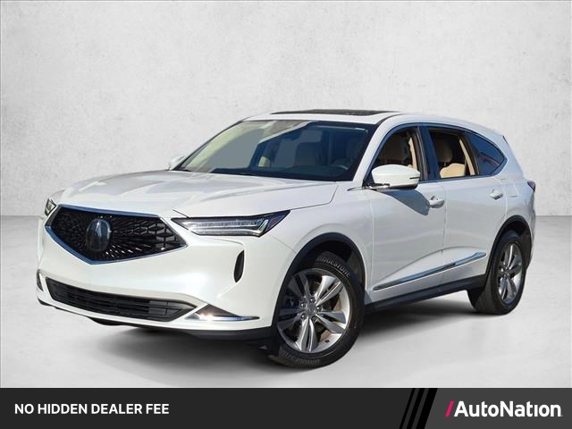 Gray (Platinum White Pea) 2024 Acura MDX SUV / Crossover All-Wheel Drive Automatic