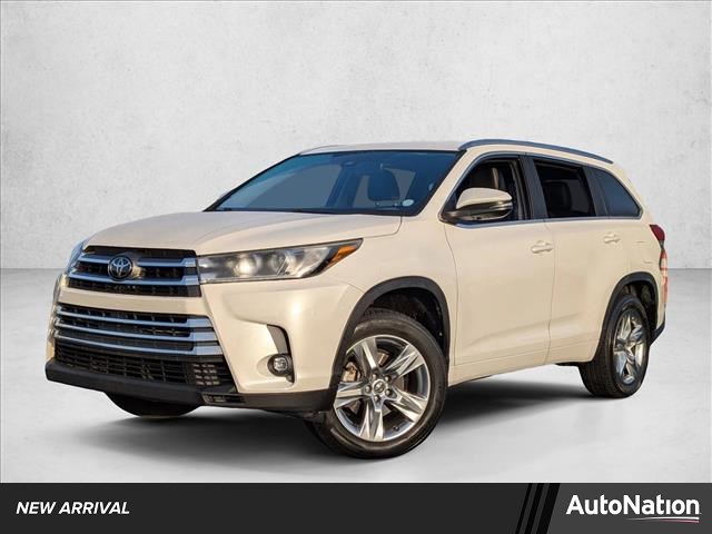 White (Blizzard Pearl) 2019 Toyota Highlander Limited FWD SUV / Crossover Front-Wheel Drive 8-Speed Automatic
