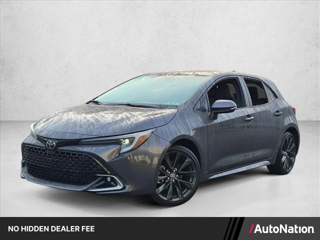 Magnetic Gray Metallic 2023 Toyota Corolla Hatchback Hatchback Front-Wheel Drive Automatic