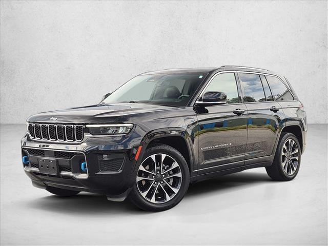 Diamond Black Crystal Pearlcoat 2023 Jeep Grand Cherokee 4xe SUV / Crossover Four-Wheel Drive 8-Speed Automatic